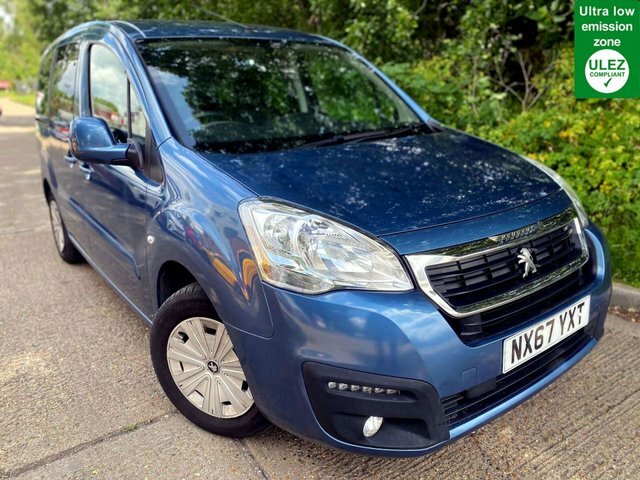 Compare Peugeot Partner Tepee 1.6 Blue Hdi Ss Tepee Active 98 Bhp NX67YXT Blue