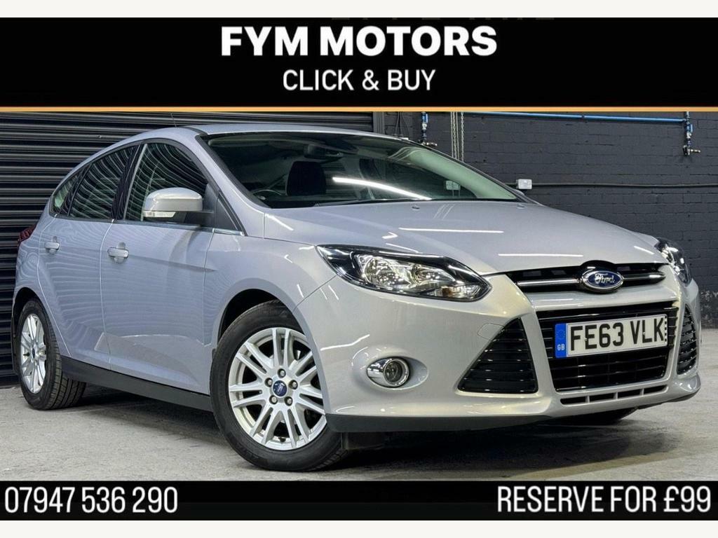 Compare Ford Focus 1.0T Ecoboost Titanium Euro 5 Ss FE63VLK Silver