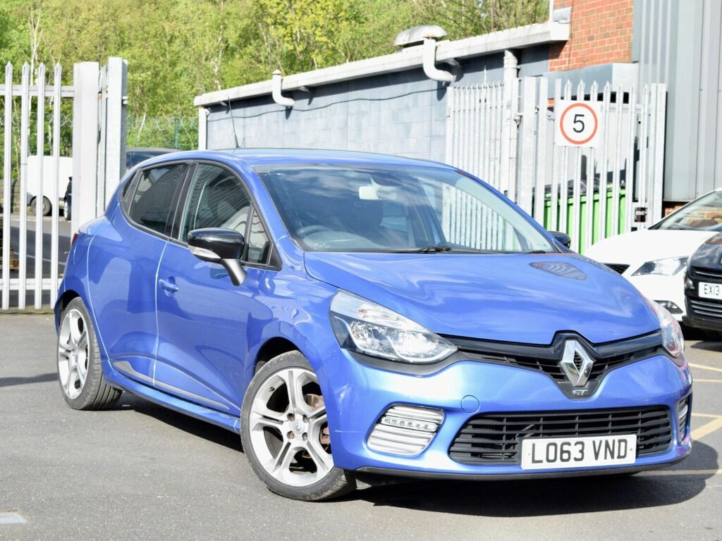Compare Renault Clio Hatchback 1.2 Tce Gt Line Edc Euro 5 201363 LO63VND Blue