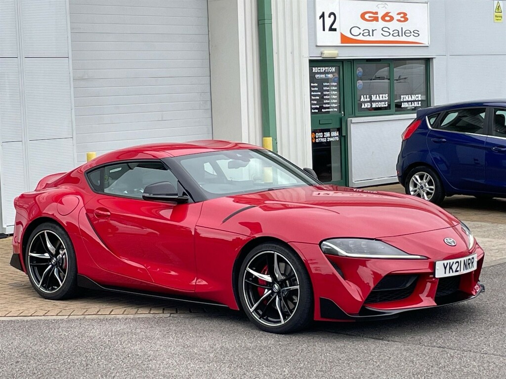 Compare Toyota Supra 3.0T Gr Pro Euro 6 Ss YK21NRR Red