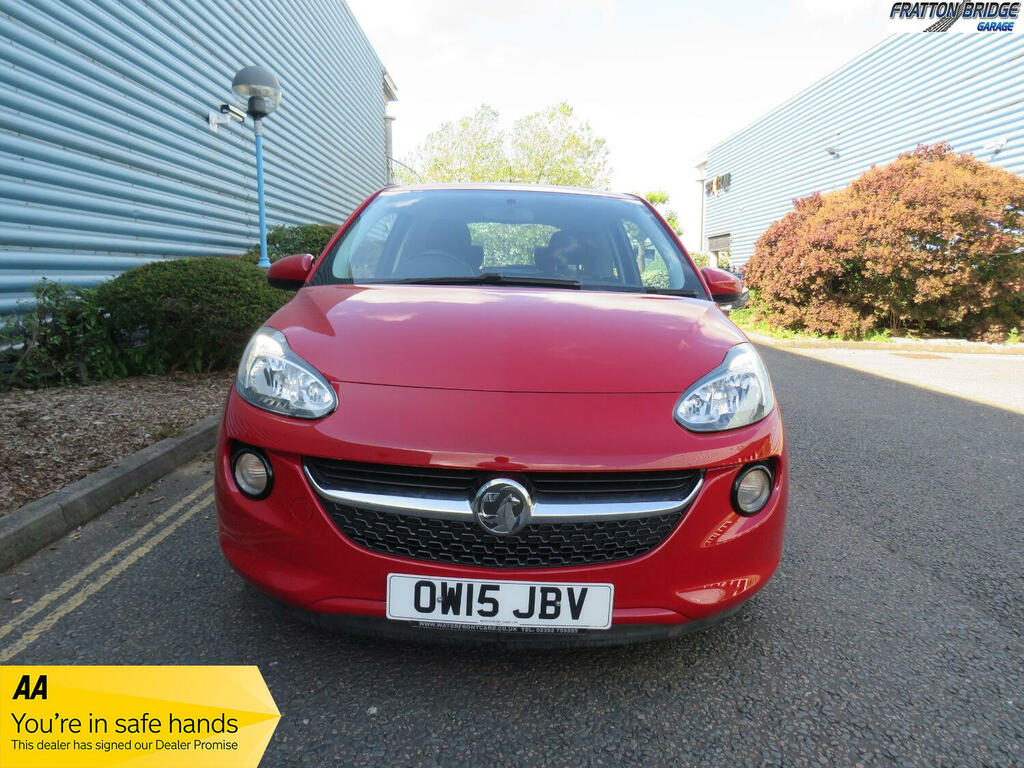 Vauxhall Adam Hatchback 1.2 16V Jam Just 2 Owners With Good Hist Red #1