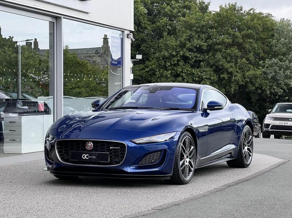 Compare Jaguar F-Type 5.0 V8 R-dynamic Euro 6 Ss LN23YHD Blue