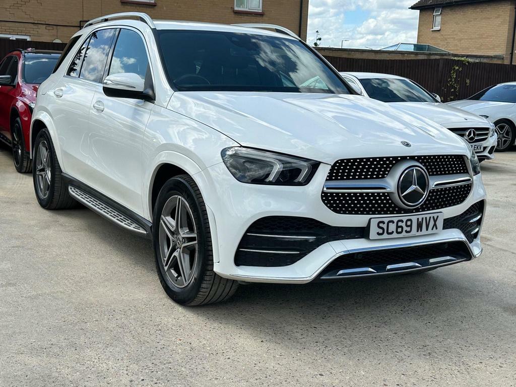Compare Mercedes-Benz GLE Class 2.0 Gle300d Amg Line G-tronic 4Matic Euro 6 Ss SC69WVX White
