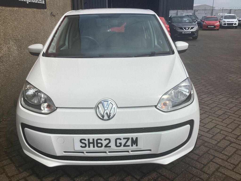 Compare Volkswagen Up Hatchback 1.0 Move Up Euro 5 201262 SH62GZM White