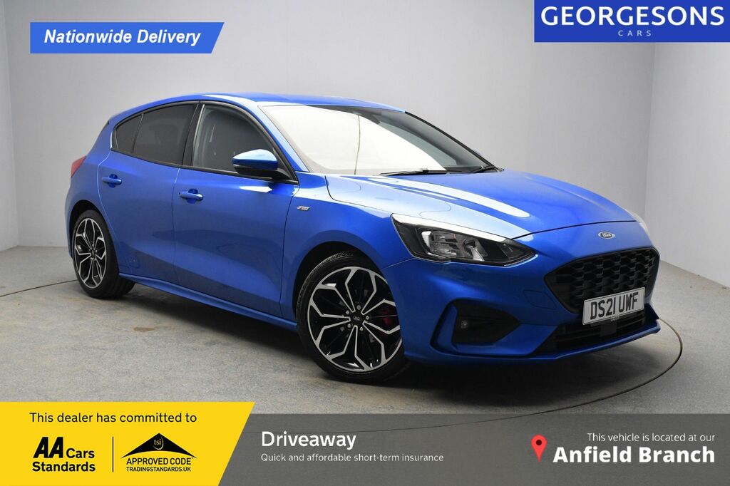 Compare Ford Focus St-line X DS21UWF Blue
