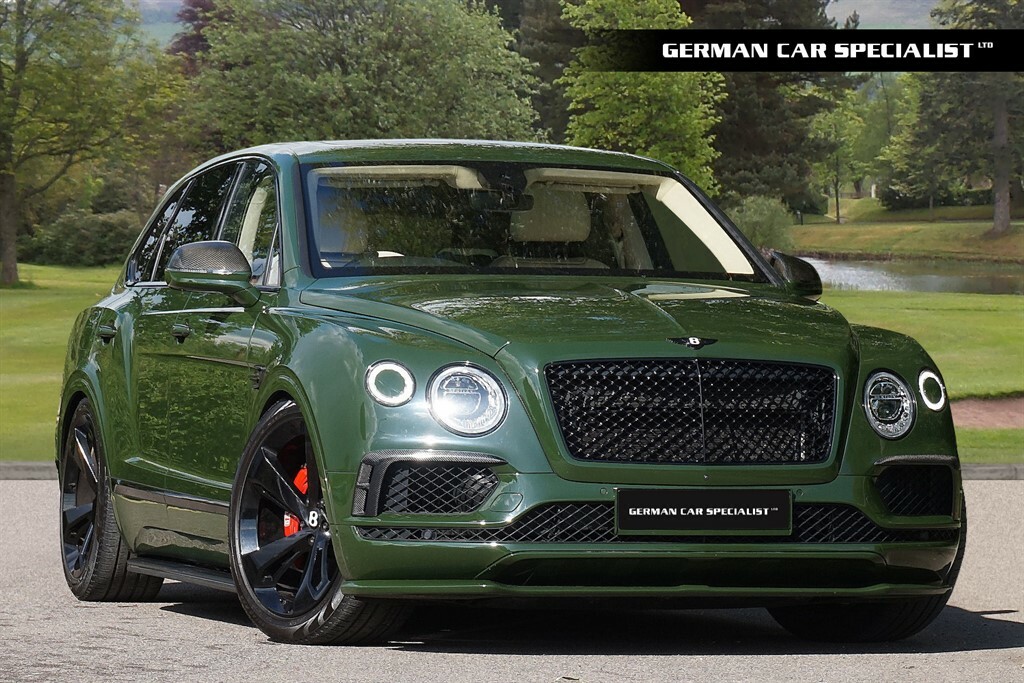 Compare Bentley Bentayga 6.0L W12 Akrapovic Exhaust Carbon Body Kit EP16KLZ Green