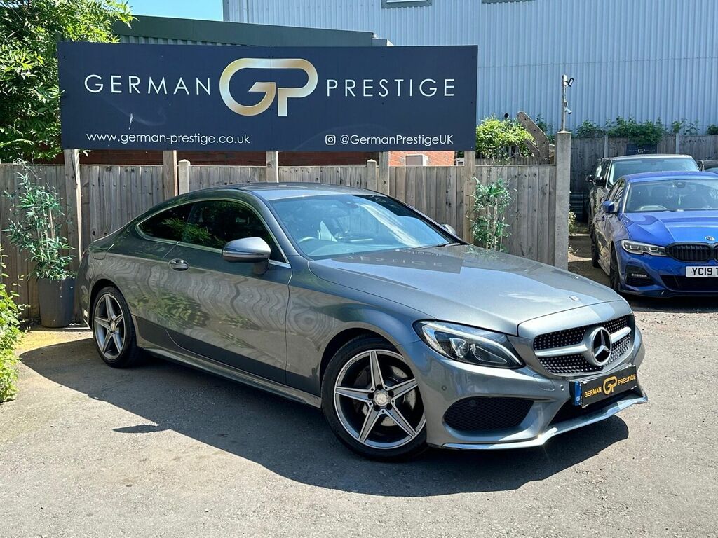 Compare Mercedes-Benz C Class Coupe 2.1 C220d Amg Line G-tronic Euro 6 Ss MX16WXS Grey