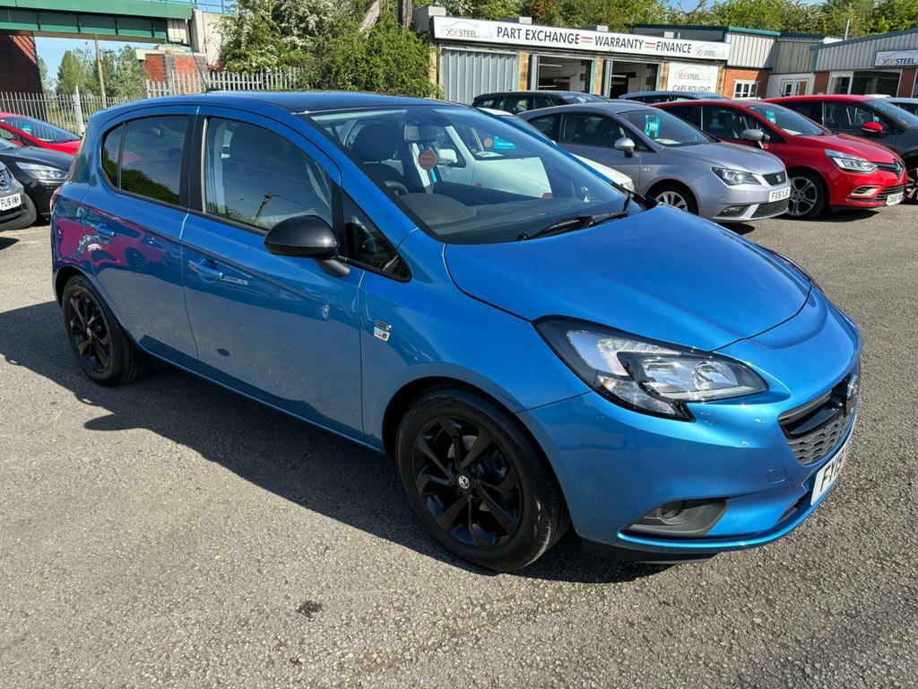Compare Vauxhall Corsa 1.4I Ecotec Griffin Euro 6 FY19FHW Blue