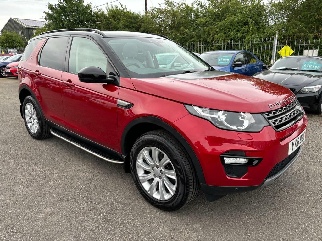 Compare Land Rover Discovery Sport Td4 Se Tech YY16BZG Red