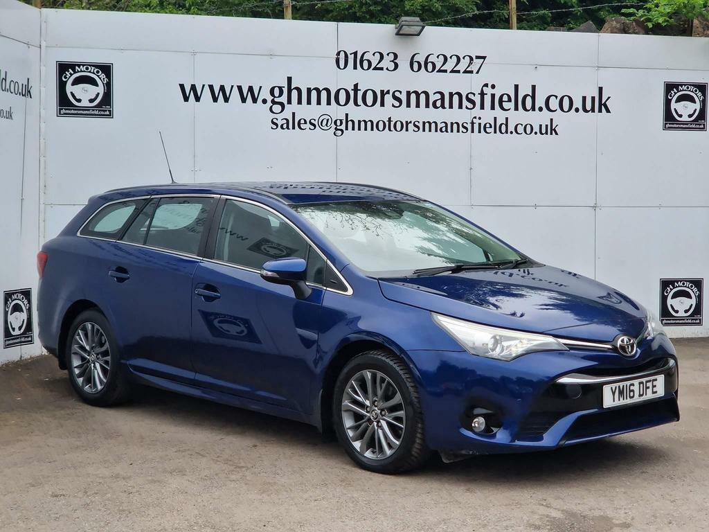 Compare Toyota Avensis 2.0 D-4d Business Edition Touring Sports Euro 6 S YM16DFE Blue
