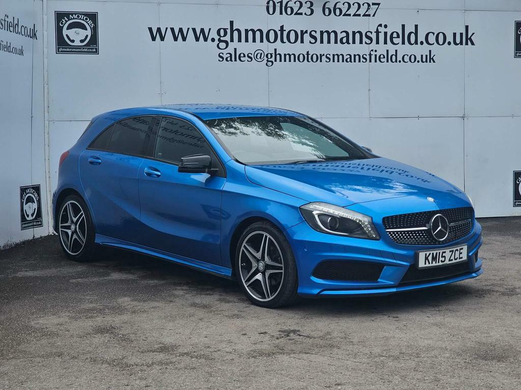 Compare Mercedes-Benz A Class 2.1 A200 Cdi Amg Night Edition 7G-dct Euro 6 Ss KM15ZCE Blue