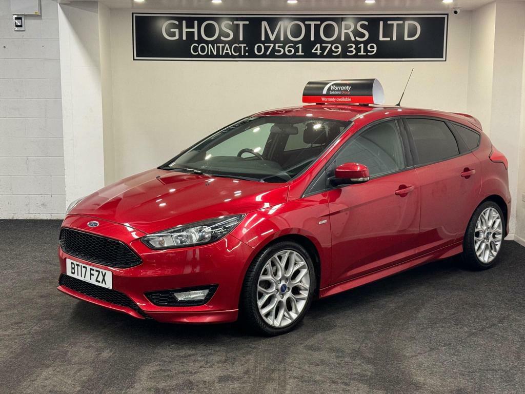 Compare Ford Focus St-line BT17FZX Red