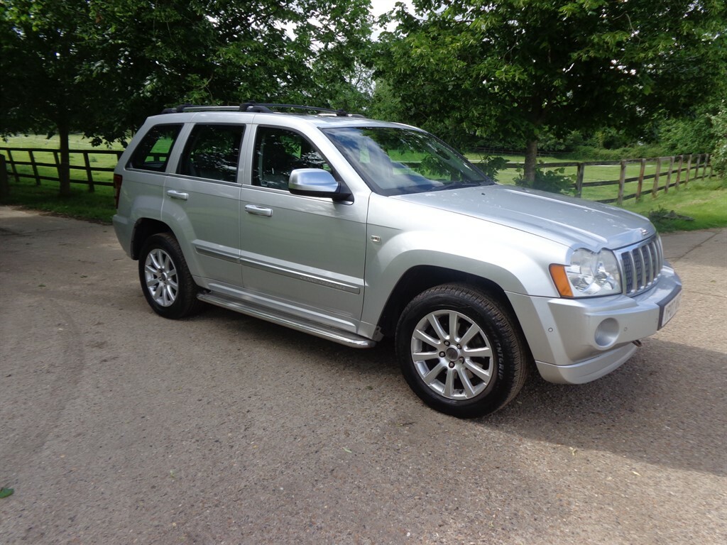 Jeep Grand Cherokee V8 Crd Overland Silver #1