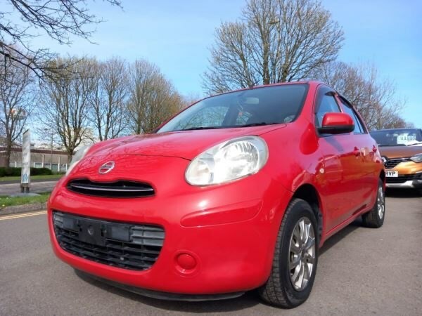 Compare Nissan Micra 1.2 Only 41,000 Miles CP60HAU Red