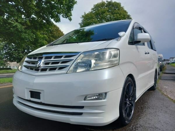 Compare Toyota Alphard 2.4 Only 52,000 Miles 52K CT57ETF White