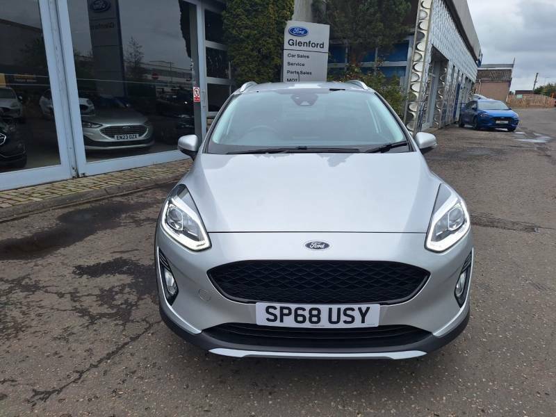Compare Ford Fiesta 1.0 Ecoboost Active 1 SP68USY Silver