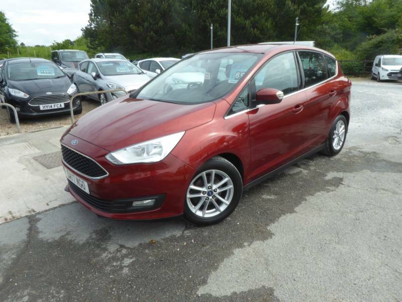 Compare Ford C-Max 1.5 Tdci Zetec Navigation 120 Ps 2 Owners From New DX17MGO Red