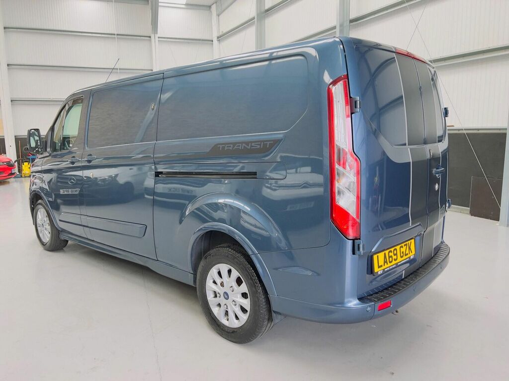 Ford Transit Custom Panel Van 2.0 320 Ecoblue Sport L2 H1 Euro 6 Ss Blue #1