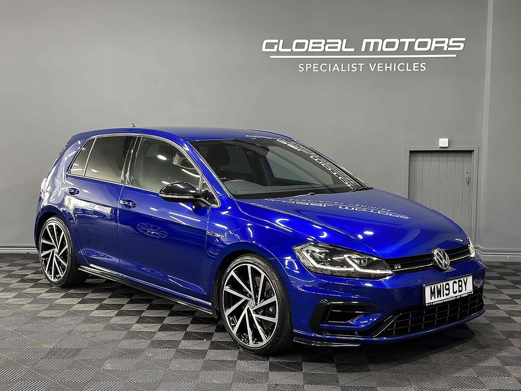 Compare Volkswagen Golf Tsi R MW19CBY Blue