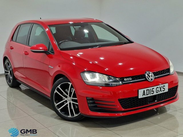 Compare Volkswagen Golf Gtd 181 Bhp AD15GXS Red