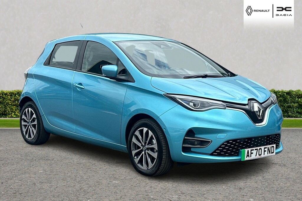 Compare Renault Zoe 100Kw I Gt Line R135 50Kwh AF70FND Blue