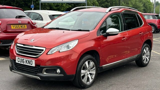 Compare Peugeot 2008 1.2 Ss Allure 82 Bhp CU16KNO Red