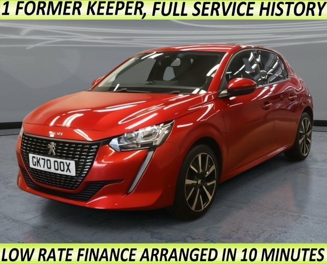 Compare Peugeot 208 Bluehdi Allure Ss GK70OOX Red