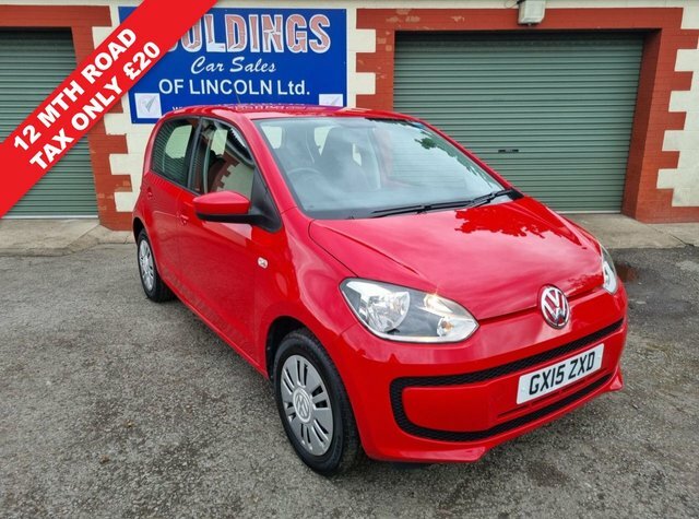 Compare Volkswagen Up 1.0 Move Up 59 Bhp GX15ZXD Red