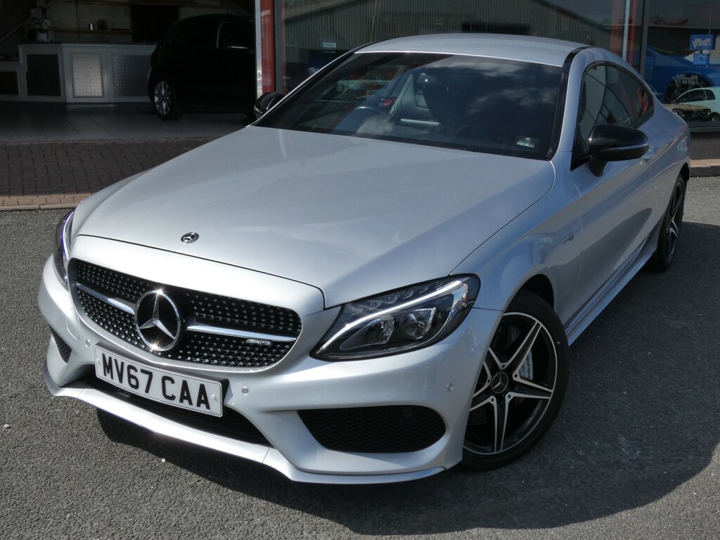 Compare Mercedes-Benz AMG GT C 43 4Matic Only 29,270 Miles Privacy Glass CM15TAB Silver