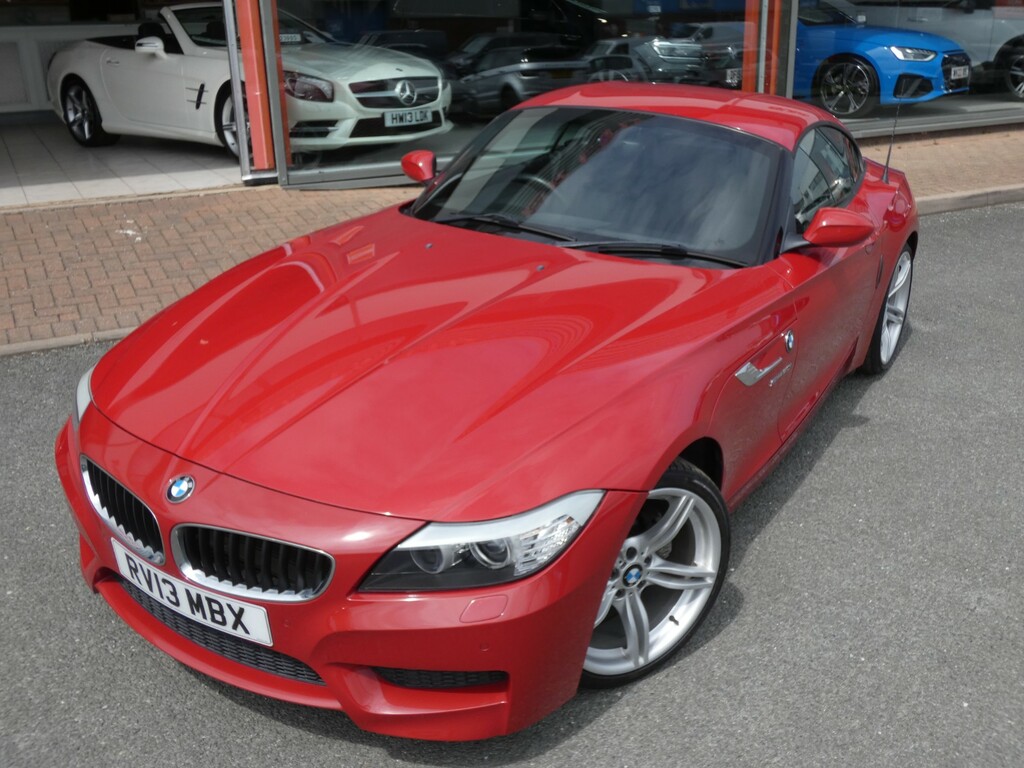 Compare BMW Z4 Sdrive20i M Sport Roadster Only 55,387 Miles F RV13MBX Red