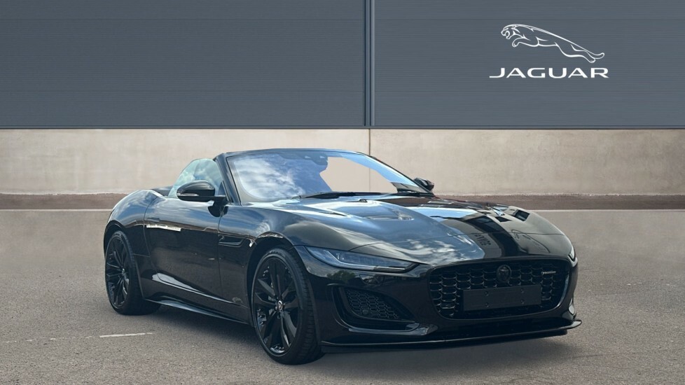 Jaguar F-Type 2.0 P300 R-dynamic Convertible Black #1