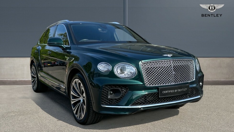 Compare Bentley Bentayga Mulliner Driving Spec Hybrid GN72WML Green