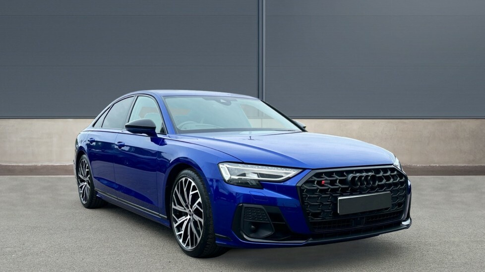 Compare Audi A8 S8 Black Edition LS23OFK Blue