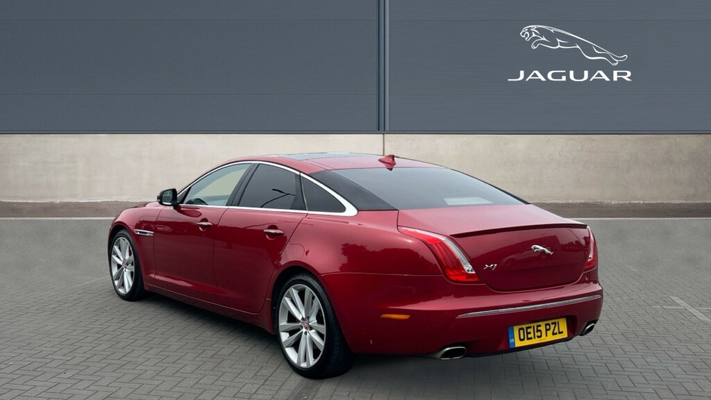 Compare Jaguar XJ Portfolio OE15PZL Red