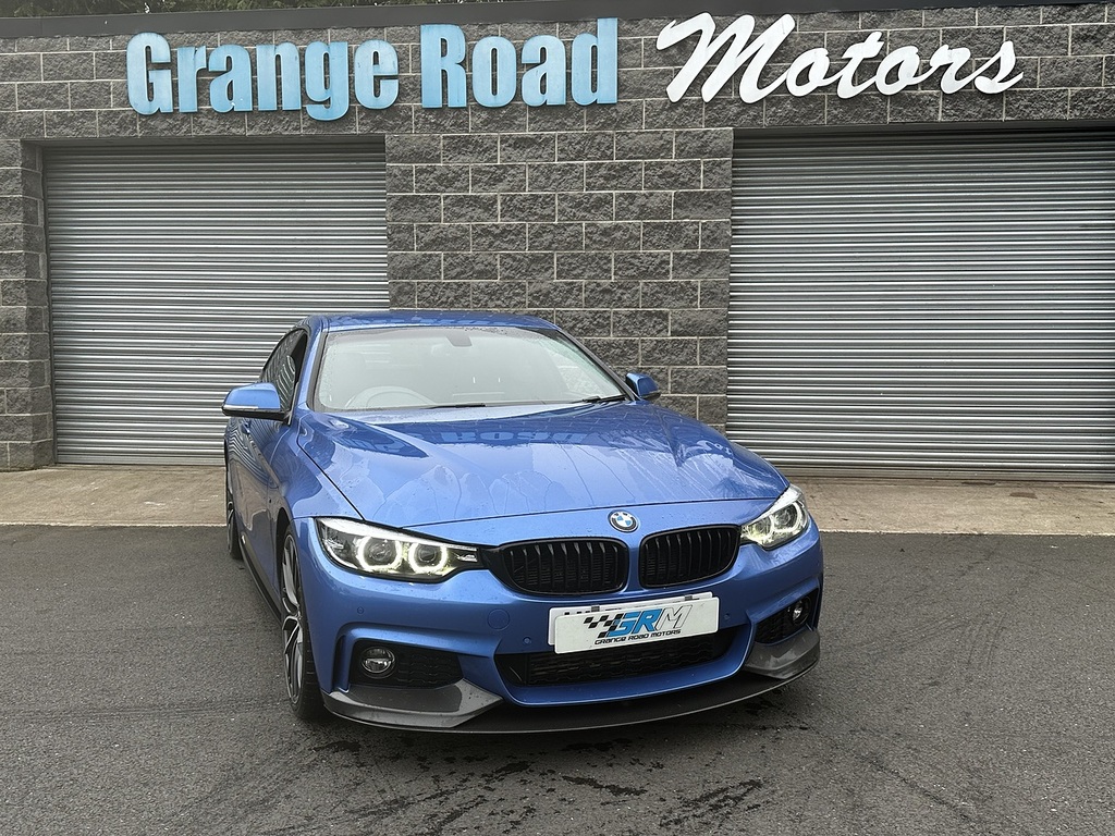 BMW 4 Series 430D M Sport Blue #1