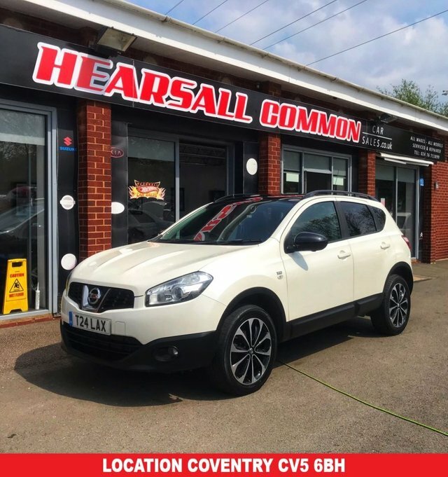 Compare Nissan Qashqai 1.6 Dci 360 Is 130 Bhp T24LAX White