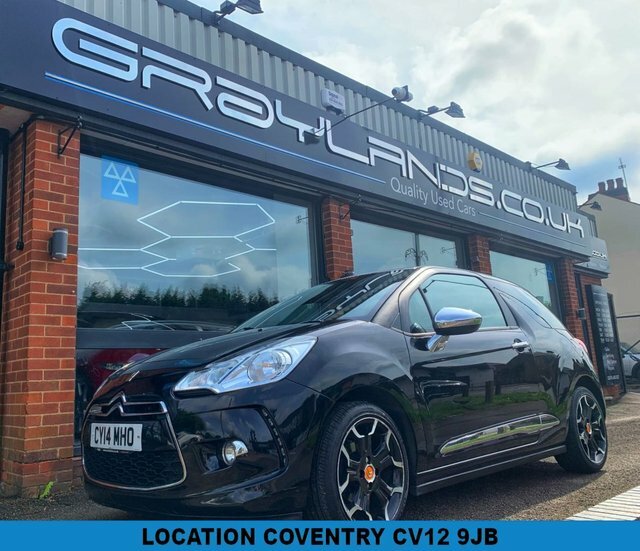 Compare Citroen DS3 1.2 Dsign By Benefit 82 Bhp CY14MHO Black