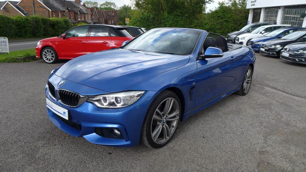 Compare BMW 4 Series Convertible YJ15YCL Blue