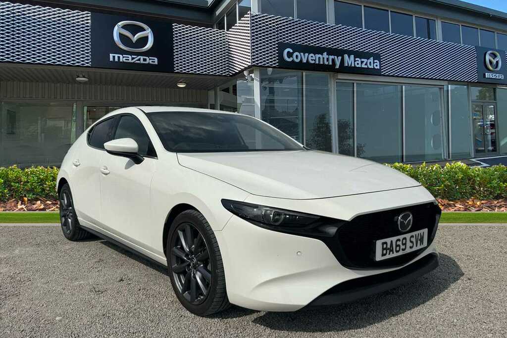 Compare Mazda 3 Gt Sport Mhev BA69SVW White