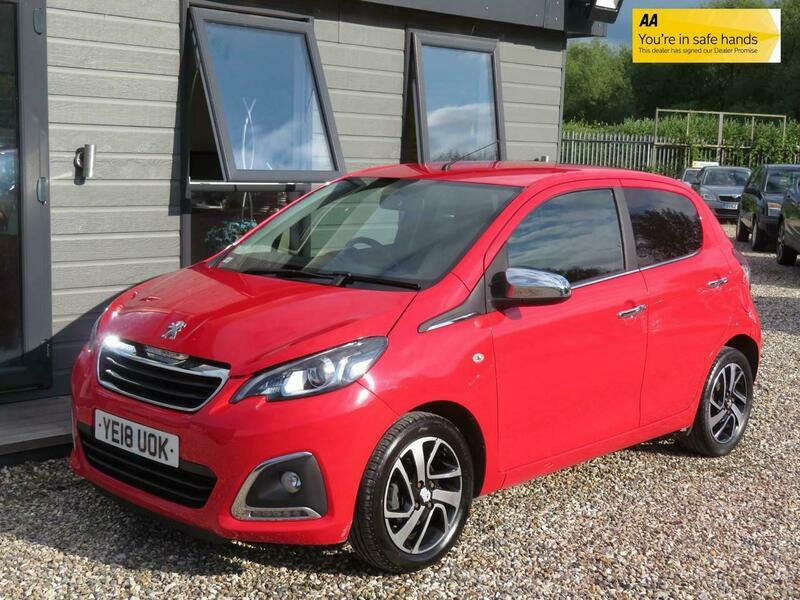 Compare Peugeot 108 1.2 Puretech Collection Euro YE18UOK Red