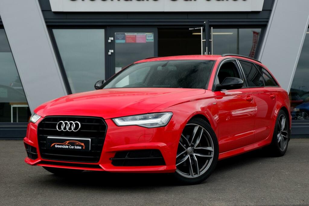 Compare Audi A6 Avant Tdi Ultra S Line Black Edition VD10NLD Red