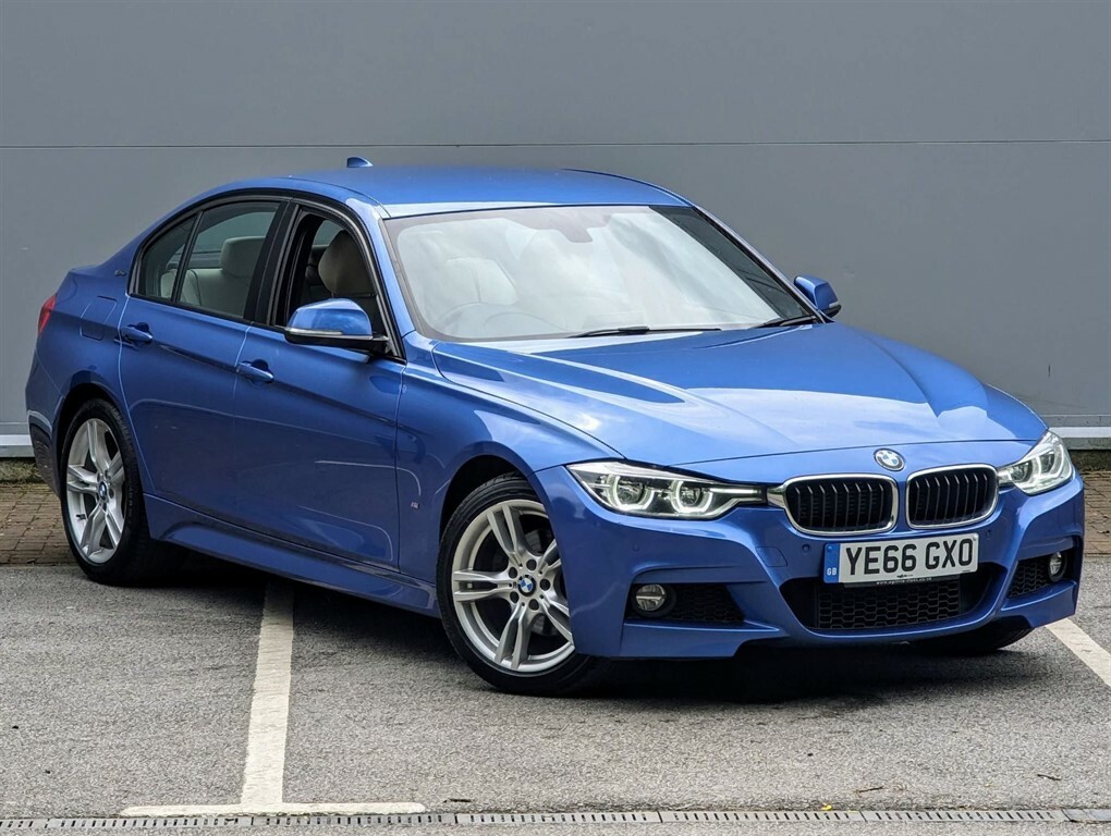 Compare BMW 3 Series 2.0 7.6Kwh M Sport Euro 6 Ss YE66GXO Blue