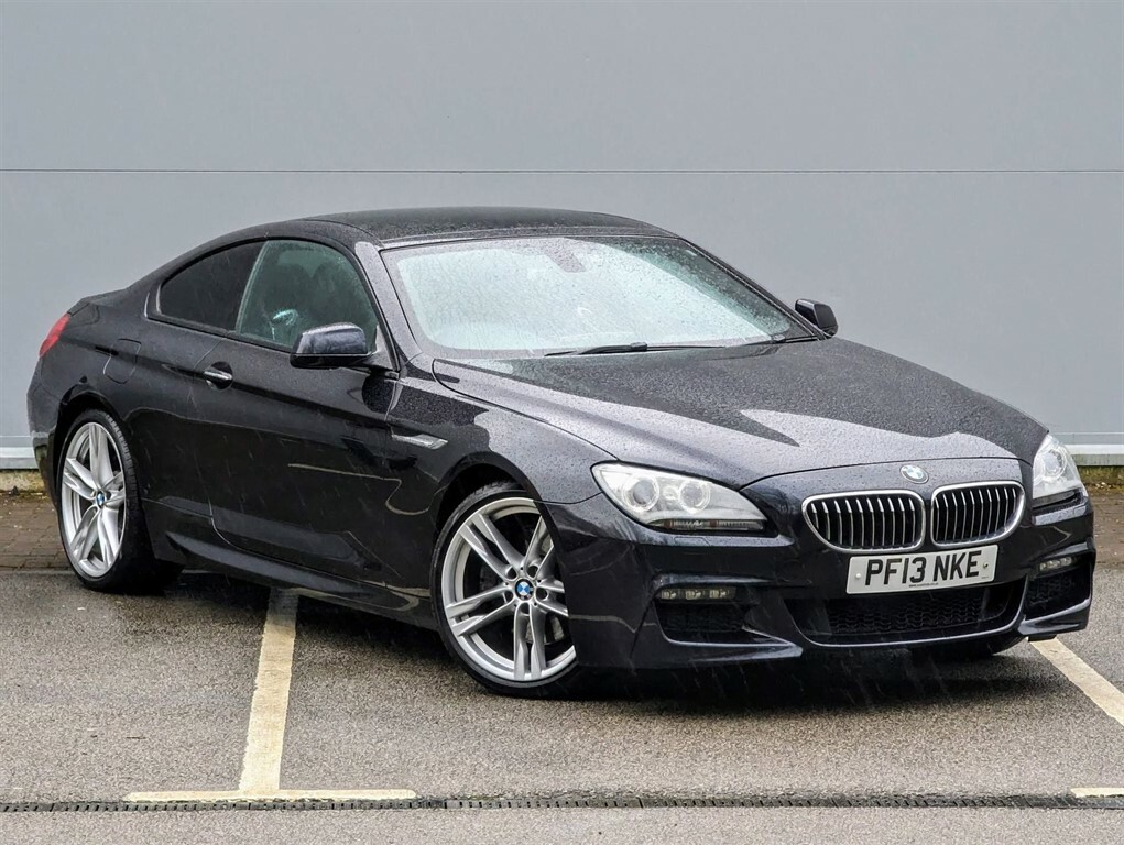Compare BMW 6 Series 640D M Sport PF13NKE Black