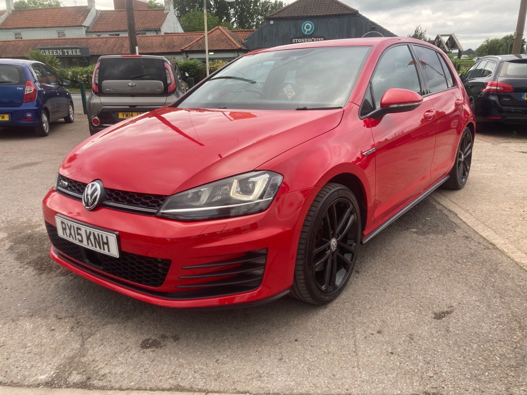 Compare Volkswagen Golf Gtd RX15KNH Red