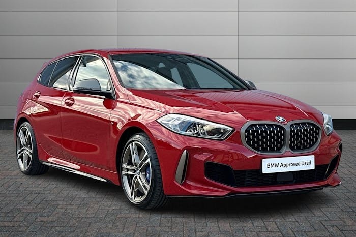 Compare BMW 1 Series 2.0 M135i Hatchback Xdrive 306 P RX71JVY Red