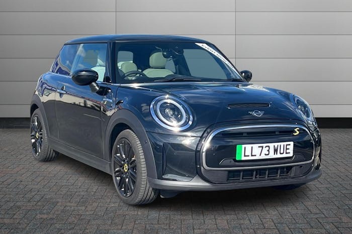 Compare Mini Electric 32.6Kwh Level 3 Hatchback 184 P LL73WUE Black