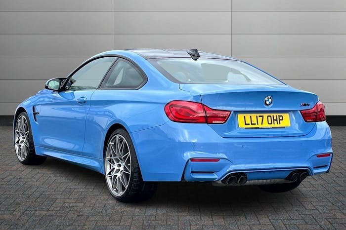 Compare BMW M4 3.0 Biturbo Competition Coupe Dct 450 LL17OHP Blue