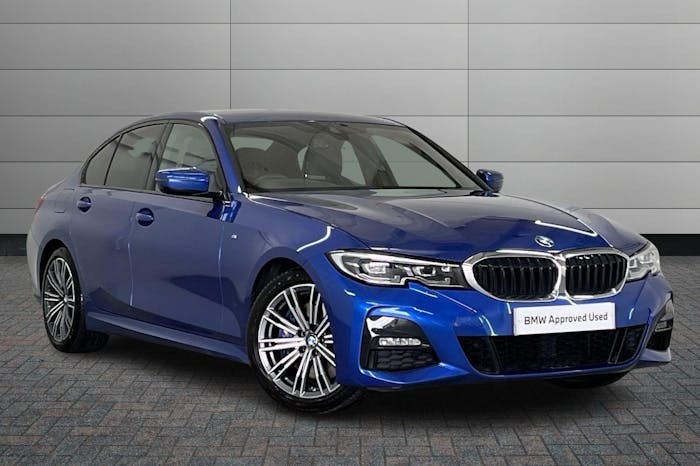 Compare BMW 3 Series 2.0 330I M Sport Saloon 258 Ps EK21VUL Blue