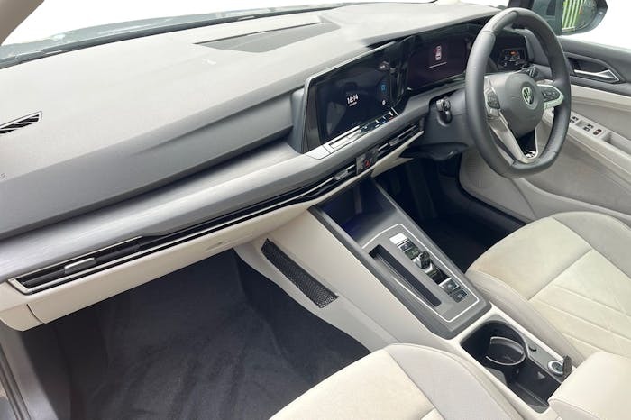 Compare Volkswagen Golf 1.5 Etsi Mhev Style Hatchback Hybrid Ds SH70GEU Grey