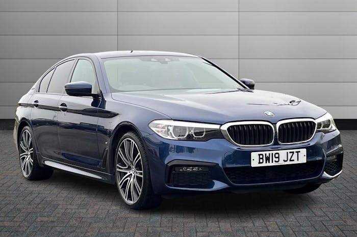 Compare BMW 5 Series 2.0 530E 9.2Kwh M Sport Saloon Plug In BW19JZT Blue